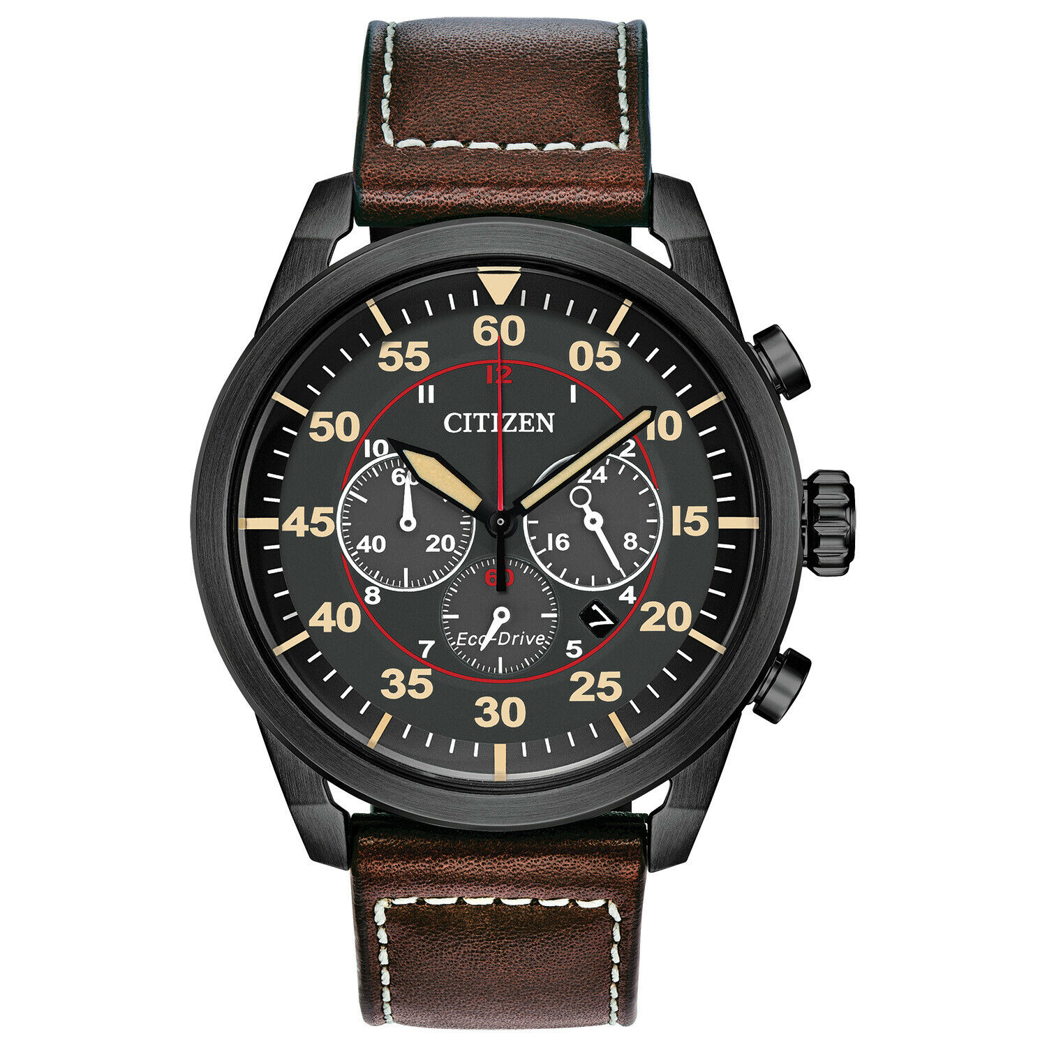 citizen eco drive yellow